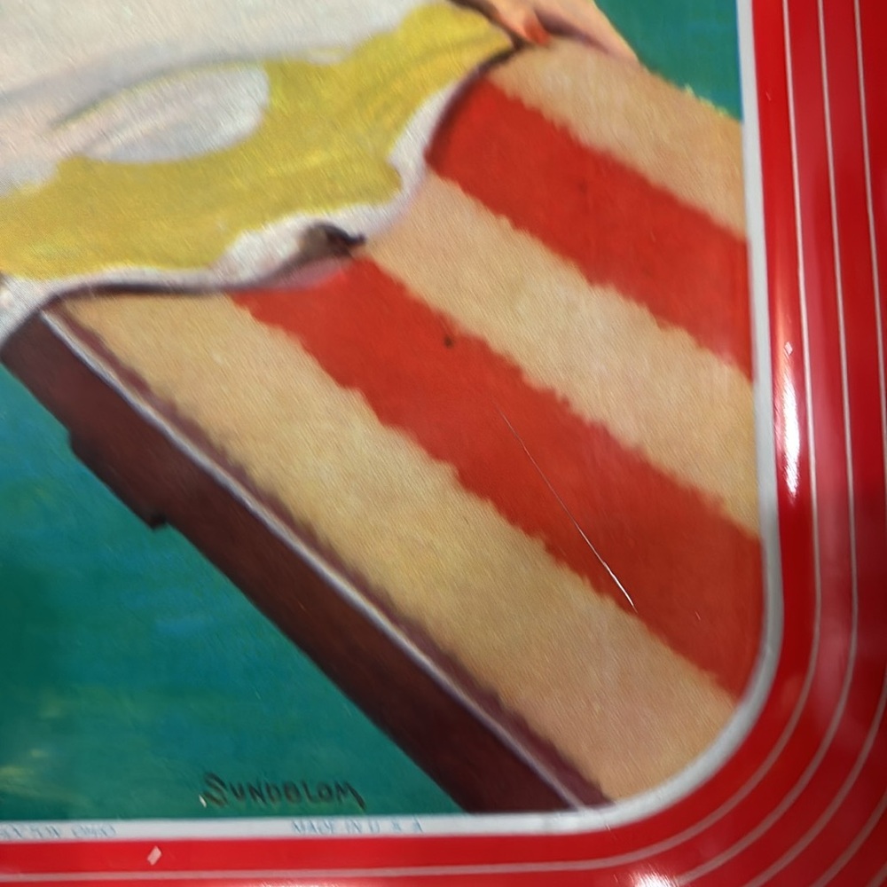 1939 Coca-Cola Tray - Picture 11 of 13